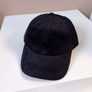 Casquette en velours côtelé personnalisable avec logo brodé, unisexe, beige, pour sports d'hiver, non structurée, style snapback - Product Image 6