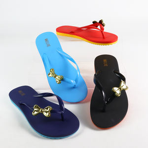 <span class=keywords><strong>Chanclas</strong></span> de PVC para Mujer, Casuales, para Verano, Invierno, Primavera y Otoño, Duraderas, Ligeras, de Secado Rápido, Antideslizantes y Transpirables - Product Image 1