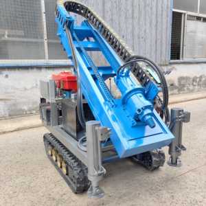 เครื่องตอกเสาเข็มพลังงานแสงอาทิตย์แบบโรตารี่ ยี่ห้อ BIBO รุ่น Screw Ground Installation Machine พร้อมระบบขับเคลื่อนแบบตีนตะขาบ - Product Image 4