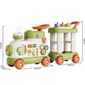 Baby Walker 4 in 1 Multifunktions-Aufsitz autos mit Werkzeug arbeit Musik Licht Baby Kleinkind Auto Walker Spielzeug - Product Image 4