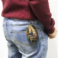 Porte-monnaie professionnel en forme de grenade, petit porte-clés pour monnaie, clés, écouteurs, porte-clés tactique, sacoche, pochette