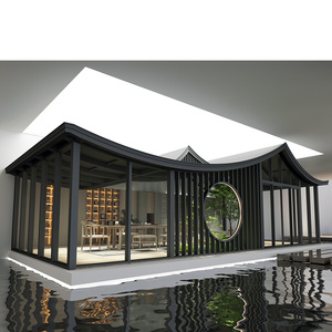 Véranda en aluminium <span class=keywords><strong>sur</strong></span> <span class=keywords><strong>mesure</strong></span> <span class=keywords><strong>avec</strong></span> verre Low-E, jardin d'hiver pour maison résidentielle 100 120 Char Eco - Product Image 6