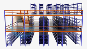 Industrial Steel Mezzanine <strong>Floor</strong> <strong>Racking</strong> Strong Display Rack <strong>Platform</strong> for Warehouse <strong>Storage</strong> Stacking Racks &amp; Shelves - Product Image 4