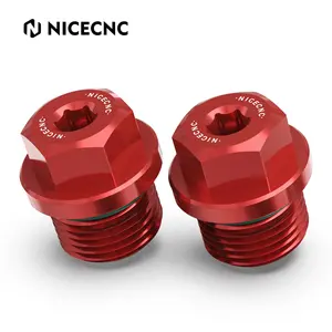 NiceCNC Magnético M18X1.5 Transmissão de Preenchimento Dreno Plug com O Ring Kit para Polaris RZR XP 4 1000 EPS 2014-2020