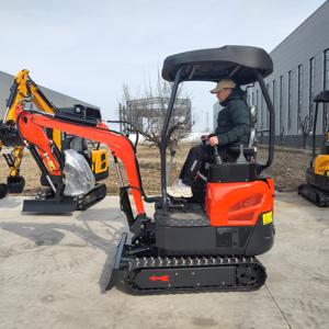 卸売土工機械ガーデン小型油圧クローラーショベル1トン0.8トン1.8トン2トンミニディガーミニショベル - Product Image 6