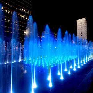 Renk Değiştiren Müzikli Fıskiye Üreticisi Özelleştirilmiş Park Su Özelliği Açık Hava Müzikli Fıskiye Ekipmanı - Product Image 1