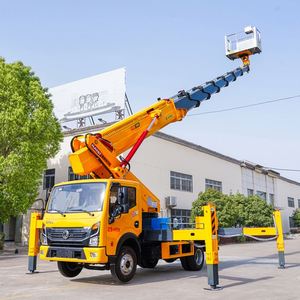 Vehículo Aéreo de Trabajo Dongfeng con Plataforma de 8 Secciones y 36 m, Especial para Mantenimiento de Energía Eléctrica, Alumbrado Público y Paredes Exteriores - Product Image 3
