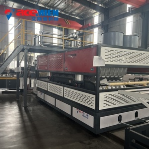 Machine à fabriquer des tuiles de toit en <span class=keywords><strong>PVC</strong></span>, machine à couvrir les toits en plastique - Product Image 2