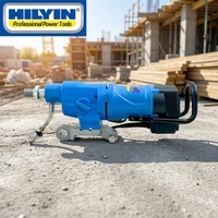 HILYIN DLCD255S Perceuse à carottage diamantée 255 mm pour acier, deux vitesses, affichage électronique, pour le perçage du béton et de la maçonnerie