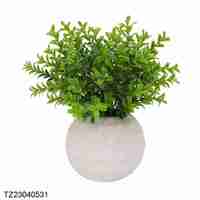Meilleures ventes de bouquet d'herbe d'eucalyptus artificielle fleurs et plantes décoratives pour hôtel et centre commercial décor d'aménagement paysager de Pâques