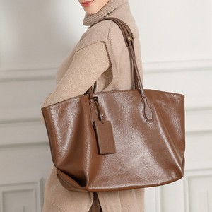 Sac fourre-tout grande capacité en cuir tanné végétal de première qualité pour femme, modèle 2025, haute qualité - Product Image 2
