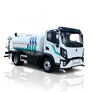 Arroseuse routière à énergie nouvelle zéro émission 4x2 10 tonnes personnalisée avec lavage avant et arrosage arrière pour le nettoyage des routes urbaines - Product Image 1