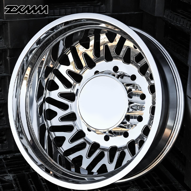 ZXMM High Polishing22 24 26 28 30 Inch Wheel Rims for GMC 20 3500 F350 Dually Rim 6x5.5 8x6.5 8x200 8x210 8x170 10x225 Wheels
