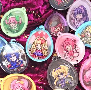 Porte-clés en acrylique OEM ODM Anime Shugo Chara My Guardian Characters <span class=keywords><strong>Shasha</strong></span> - Product Image 3