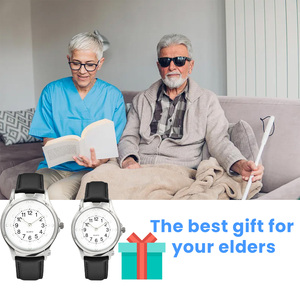 Reloj Táctil Braille Hablante, Toque la Esfera del Reloj para Obtener la Hora Actual, Habla la Hora Fuerte para Personas Ciegas o Ancianos - Product Image 5