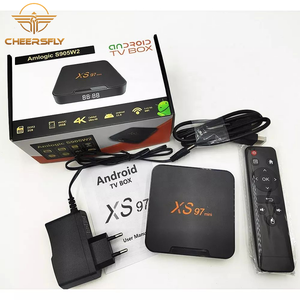 Cheersfly กล่องไวไฟทีวีแอนดรอยด์ xs97mini s905w2 2.4ก./ 5ก. 100ม. เครื่องเล่นสื่อ2gb16gb Oตต์ AV1กล่องทีวีแอนดรอยด์11 - Product Image 1