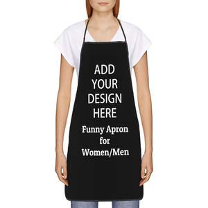 Logo promotionnel imprimé tabliers personnalisés bon marché tabliers de <span class=keywords><strong>cuisine</strong></span>/tabliers personnalisés - Product Image 1