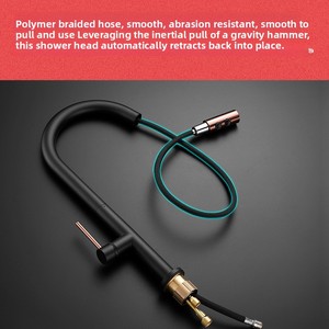 Grifo de Cocina de Latón de Estilo Moderno <span class=keywords><strong>con</strong></span> <span class=keywords><strong>Sensor</strong></span> Táctil y una Sola Manija, Grifo Extraíble <span class=keywords><strong>para</strong></span> Fregadero <span class=keywords><strong>con</strong></span> Agua Fría y Caliente - Product Image 3