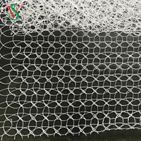 Résistance aux UV fait à la main Hotsale haute qualité décoration de noël motif lumières matériaux PVC maille filet tapis