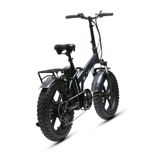 Bici Elettrica Fat Bike TXED OEM 20'' con Telaio in Lega, Motore da 500W, Pneumatici Larghi, Bici Ibrida Elettrica per Tutti i Terreni, Portatile - Product Image 3