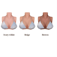Prothèses mammaires en silicone YPM pour mastectomie, travestis, drag queens, travestis, sissy, taille de bonnet B/C/D/E/G/H
