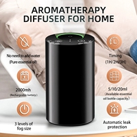 Diffuseur de parfum intelligent automatique à deux fluides pour la maison, machine à brume froide, diffuseur d'aromathérapie électronique avec batterie intégrée