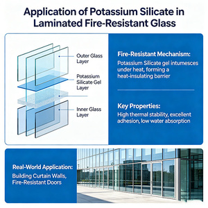 Silicato de Potasio Líquido de Grado Industrial, Solución Transparente, Vidrio Líquido, K₂O·nSiO₂ CAS 1312-76-1 - Product Image 6