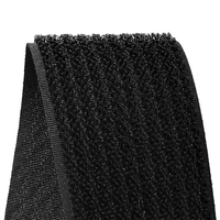Sangle réutilisable à boucle et crochets durables sur le même côté