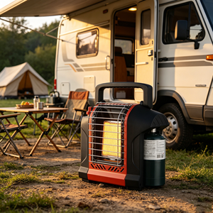 <span class=keywords><strong>Chauffage</strong></span> <span class=keywords><strong>au</strong></span> <span class=keywords><strong>gaz</strong></span> propane portable intérieur/extérieur 9000 BTU, radiateur en fer pour jardin, terrasse et <span class=keywords><strong>chauffage</strong></span> extérieur - Product Image 1