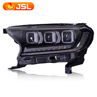 Luces de Coche para Ford Ranger Faro con Lente Proyector 2015 Everest Señal Dinámica Lámpara Delantera F-100 Endeavor Faros LED DRL Automáticos