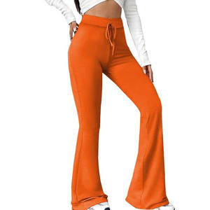 Pantalones de chándal con costuras informales de alta calidad personalizados, pantalones de tira para hombre con cintura elástica transpirable de algodón 100%, costuras personalizadas - Product Image 3