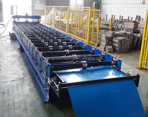 Máy tạo hình mái ngói hai lớp có thể điều chỉnh, máy cán ngói, máy sản xuất ngói - Product Image 6