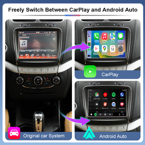 Boîte CarPlay sans fil ZTUZAUTO pour Dodge Journey 2013-2016, autoradio, lecteur DVD, Mirror Link, Android Auto, GPS, navigation, DSP, Airplay, Apple - Product Image 2