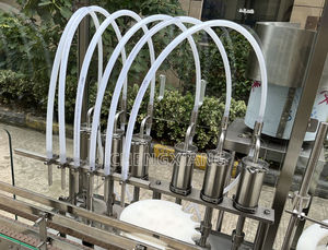 Automatic 300ml/500ml Olive Oil Filling Capping Labeling <b>Machine</b> for Glass <b>Packaging</b> Core Engine Motor Gear PLC for Chemical - Product Image 4