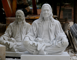 รูปปั้นพระพิฆเนศหินธรรมชาติสีดำแกะสลักด้วยมือขนาดจริง