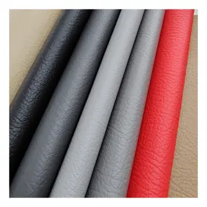 Hot Sale Popular Anti-Mildew Stain Repellent Pvc Leather For Car Seat, Finished Elastic Waterproof Car Upholstery Leather