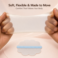Patchs anti-frottement pour cuisses en gel de silicone et film PU, résistants à la transpiration, réutilisables, invisibles, ultra-fins pour le marathon