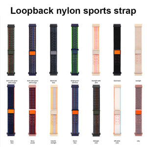 BEEFLYPOWER Bracelet en tissu nylon de luxe 20 mm 22 mm pour Watch 4 et Watch <span class=keywords><strong>GT</strong></span> 2 <span class=keywords><strong>Smartwatch</strong></span> - Product Image 2