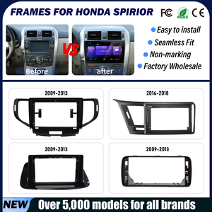 Marco para Reproductor de DVD para <span class=keywords><strong>Auto</strong></span> HONDA SPIRIOR, Panel de Marco para Tablero, Kits de Marco 2DIN para Audio de <span class=keywords><strong>Auto</strong></span>, Marco para Android <span class=keywords><strong>Auto</strong></span>, Marco para Radio de <span class=keywords><strong>Auto</strong></span> - Product Image 1