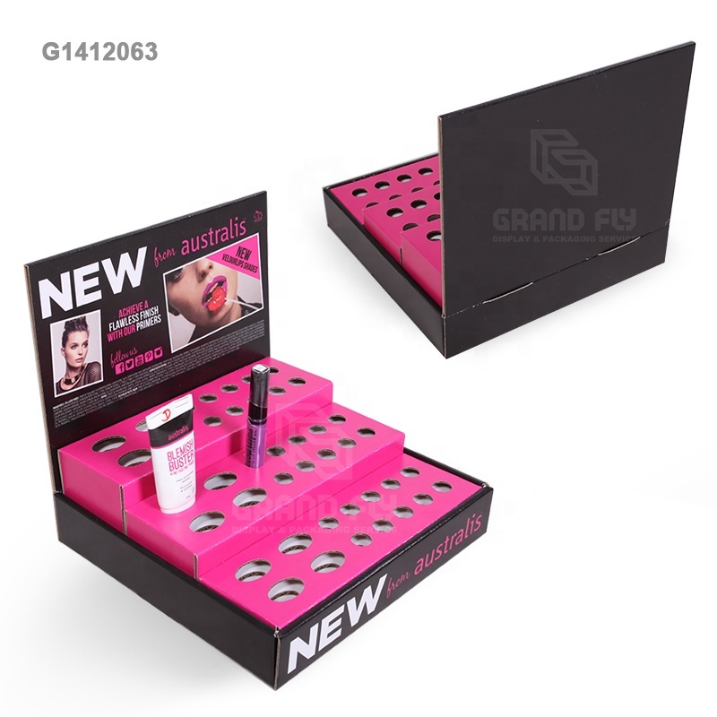 Custom Logo Black Retail Display Stand