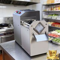 Automatische aardappel-snijmachine, commerciële zoete aardappel-striptjes snijmachine, frietverwerkingsapparatuur voor groenten