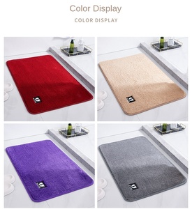 Tapis de sol antidérapant de haute qualité pour salle de bain et cuisine, paillasson simple en polyester absorbant pour usage domestique - Product Image 3