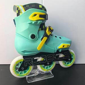 Patins à roulettes en ligne rétractables Feng Quan de haute qualité, en stock, vente chaude, sans LED, 3*100 <span class=keywords><strong>roues</strong></span> en PU, cadre en aluminium, <span class=keywords><strong>4</strong></span> tailles, pour enfants - Product Image 6
