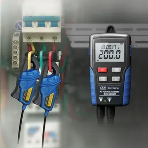 Pantalla digital CEM para el momento, todo incluido, Vero <span class=keywords><strong>RMS</strong></span> Registratori di Dati di corrente e tensione CA con multimetri di - Product Image 5