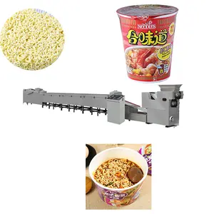 Cup Noodles impianto di lavorazione istantanea/Noodles istantanei macchinari per la produzione cinese/linea di produzione di spaghetti istantanei