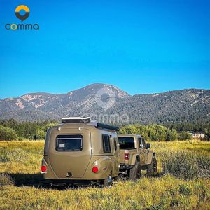 Pod remorque Camping hors route <span class=keywords><strong>Mini</strong></span> camping-car tout-terrain <span class=keywords><strong>caravane</strong></span> vélo voyage petit 11ft 14ft 15ft <span class=keywords><strong>caravane</strong></span> hybride 750kg - Product Image 1