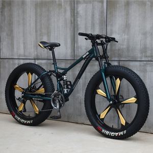 <span class=keywords><strong>Bicicleta</strong></span> de Montaña para Nieve y Playa con Velocidad Variable y Absorción de Impactos para Adultos con Neumático Ancho de 4.0, para Hombres, Mujeres y Estudiantes - Product Image 6