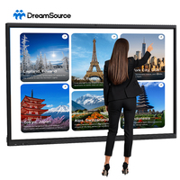 Écran interactif numérique pour salle de classe de 65, 75, 86, 100 et 110 pouces, écran tactile plat, tableau blanc interactif, tableau intelligent