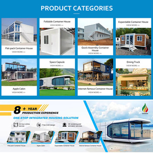 Cabine de luxe mobile intégrée, maison hôtelière modulaire, conteneur habitable, maisons préfabriquées, mini-maisons, maisons préfabriquées - Product Image 2