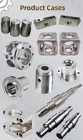 Pièces en aluminium anodisé usinées CNC pour services de précision CNC, personnalisation de haute qualité, tournage, pièces usinées sur tour